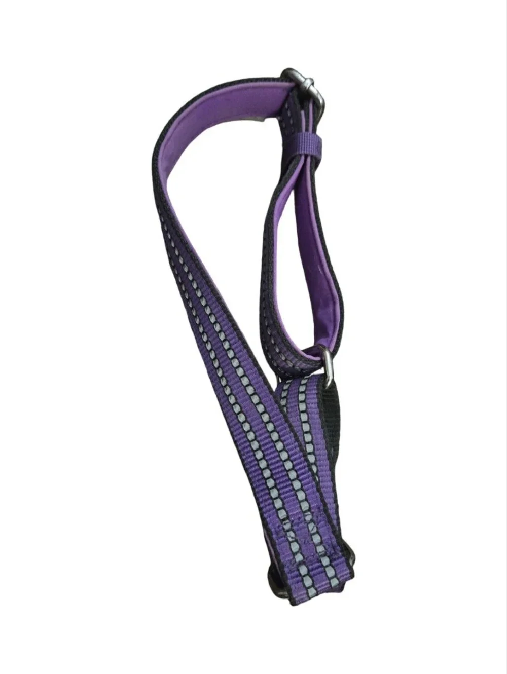 Dog Collar Martingale Training Reflective Adjustable Padded Comfort 1 Inch